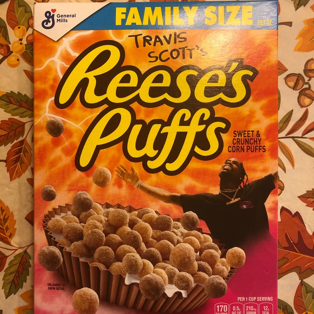 TRAVIS SCOTT LIMITED EDITION REESE’S PUFFS